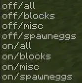 Dropped Blocks are Placed