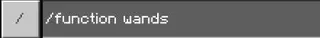 Building Wands
