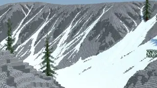 Winter World Map