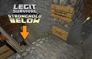 Legit Survival: Stronghold Below Map