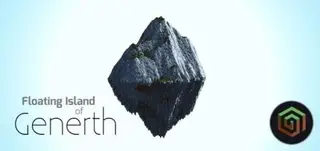 Floating Island of Generth Map