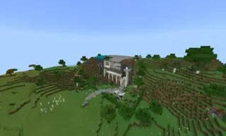 Large Modern House Map