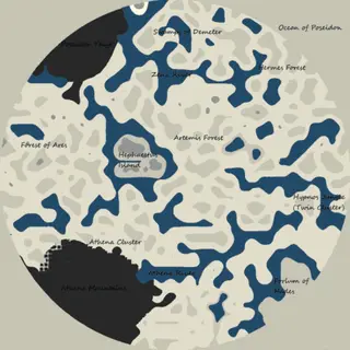 Lands of Aveail Map