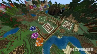 The Smurfs' Village Map