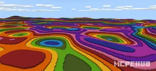 SG Colored Terrain Map