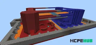 EzCraft's Red Vs Blue Map