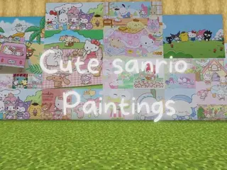 Cute Sanrio Paintings Textures