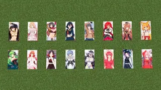 Waifu Anime Beds Textures