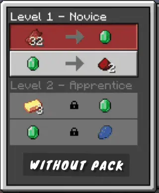 Villagers Trade Unlocker Textures