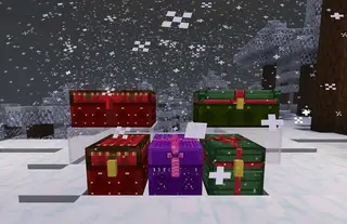 Christmas Chest Textures