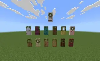 Christmas Doors Textures