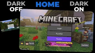 Dark Mode Minecraft UI Textures