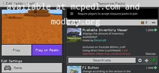 Available Inventory Viewer Textures