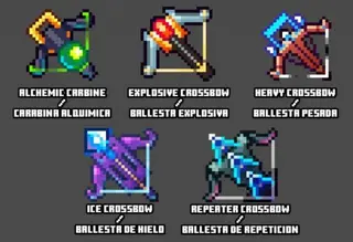Dead Cells Crossbows Textures