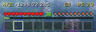 Coordinates HUD MCBE Textures