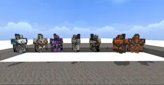 Iron Golem Bastion Overwatch Textures