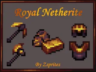 Royal Netherite Textures