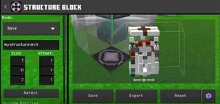 Structure Block Import and Export Button Textures