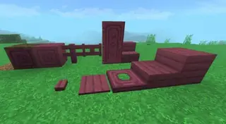 Pink Mangrove Wood Textures