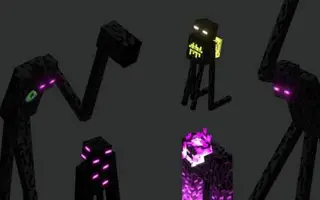 Dungeons' Enderman Textures