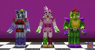 Glamrock Freddy Fazbear n' Friends Textures