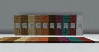 Consistent Plank Doors