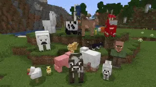 Blinking Mobs Textures