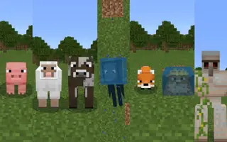 Crossed Eyes Mobs Textures
