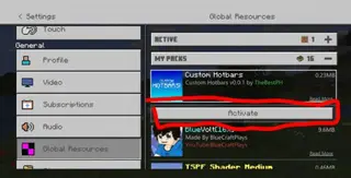 Custom Hotbars