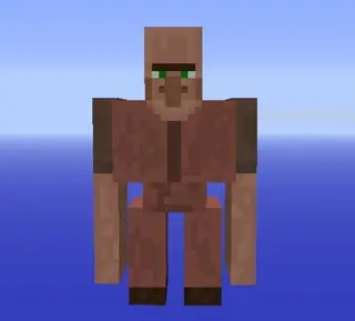 Buff Villager as Iron Golem Textures