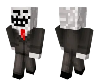 Troll Face Suit Skin