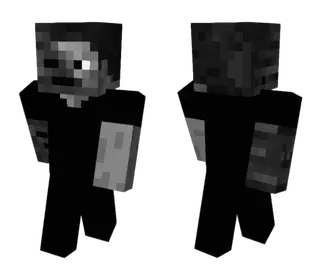 Withered Steve Skin