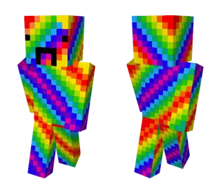 Rainbow Man Skin