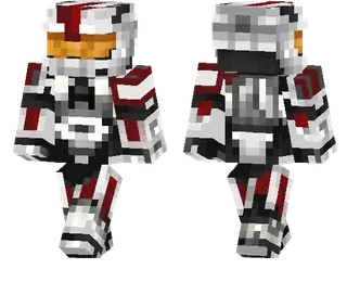 White Robot Skin