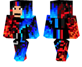Fire and Ice Man Skin