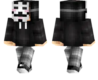 Guy in White Mask Skin