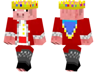 Pig King Skin