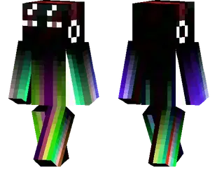 Rainbow Enderman Skin