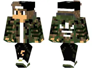 Camouflage Boy Skin