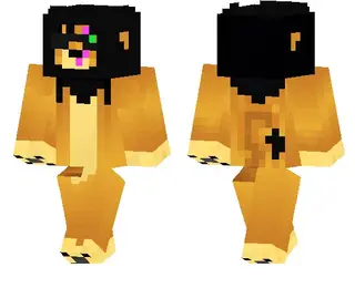Scarred Lion Skin