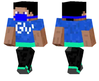 Steve in Protective Mask Skin