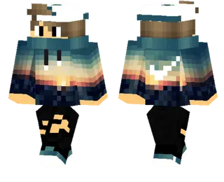 Boy with Sweatshirt Skin