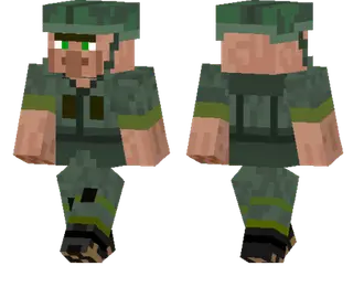 Military Villager Skin
