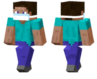 Masked Steve Skin