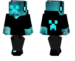 Glowing Creeper Skin