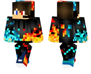 Fire and Water Skin