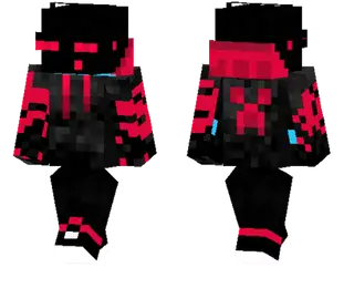 Enderman in Red Clothing Skin