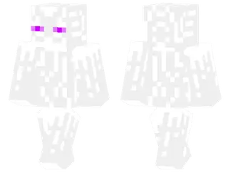 White Enderman Skin
