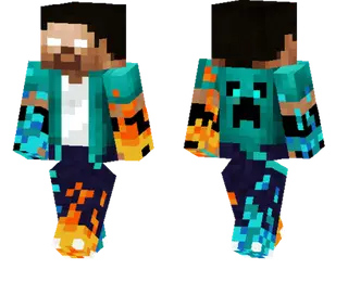 Herobrine in Suit Skin