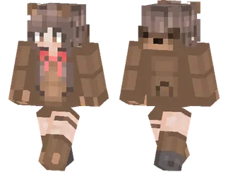Teddy Girl Skin